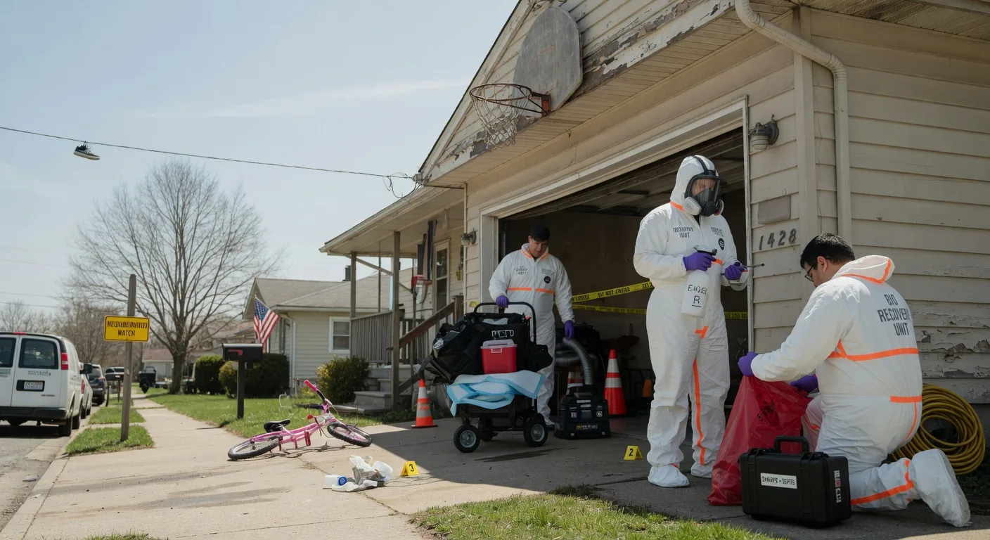 Biohazard Cleanup in Monroe Center, IL near me